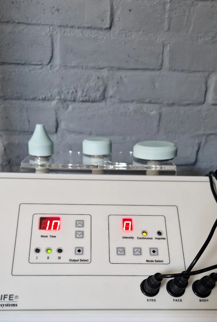 Apparatuur en huidverzorgingsproducten in de salon